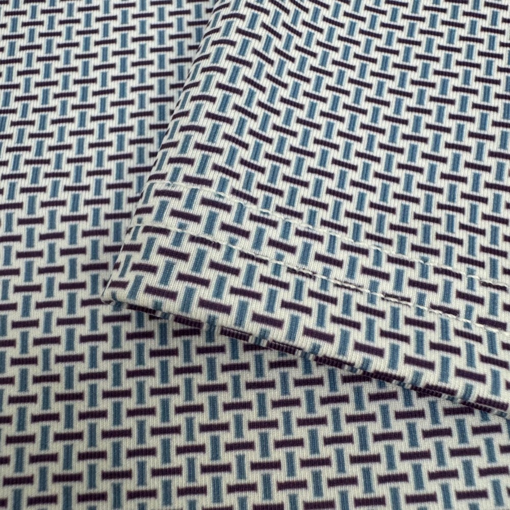 NWT Holderness & Bourne Polo The Davis Shirt XXL Bedford & Amherst Blue Purple - Picture 6 of 10
